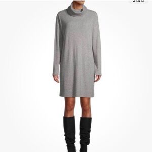 Gray sweater dress Time and True woman’s size small EUC